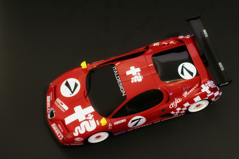 Illustration for article titled Alfa Romeo Scighera GT by ItalDesign in 1:18 scale
